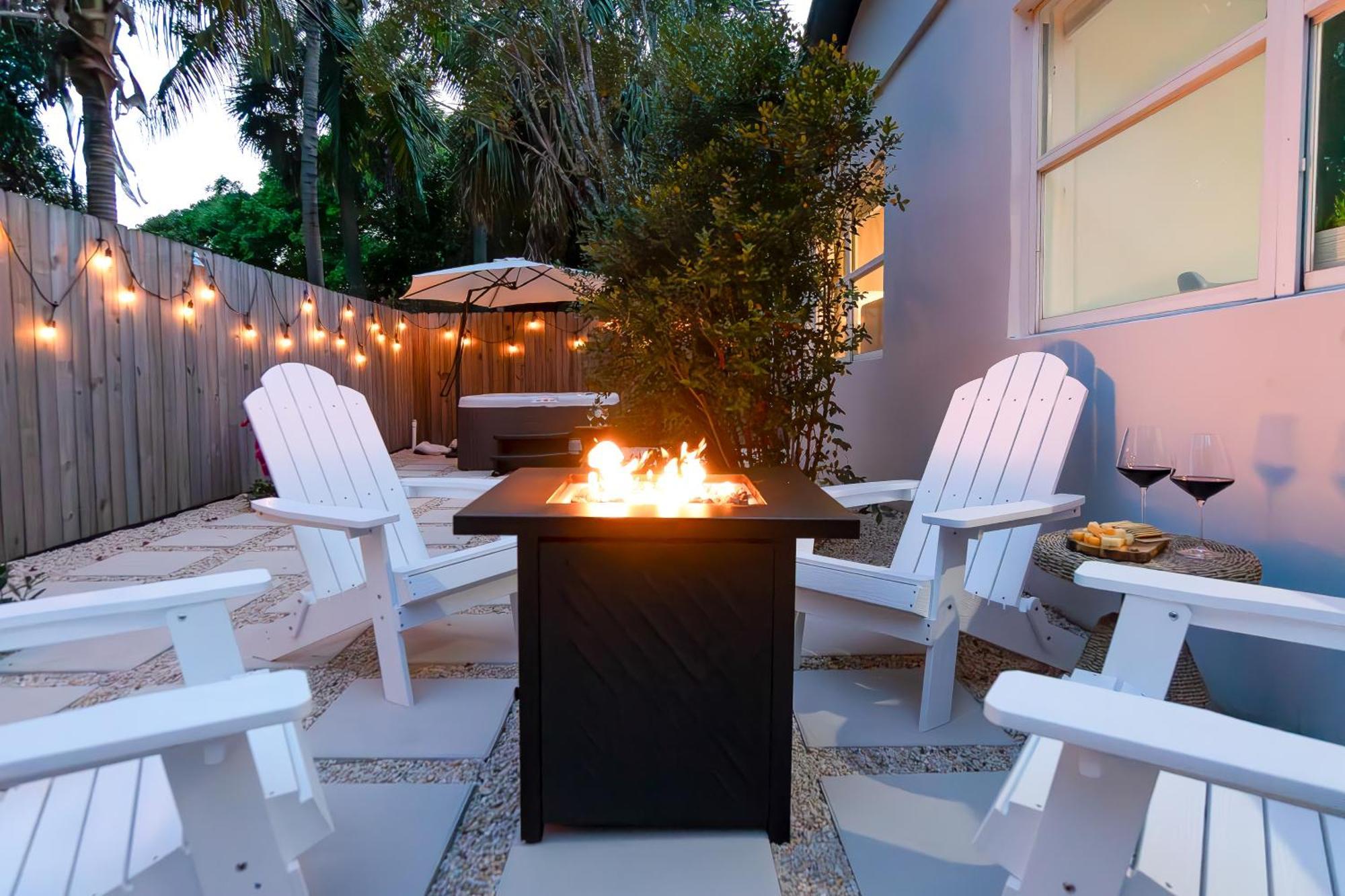 West Palm Beach Elegant 5Br With Hot Tub And Fire Pit Near Beach エクステリア 写真